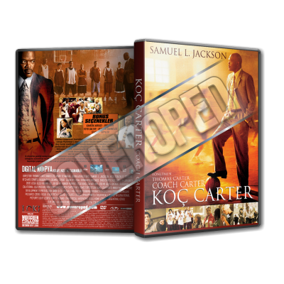 Koç Carter - Coach Carter 2005 Türkçe dvd cover Tasarımı